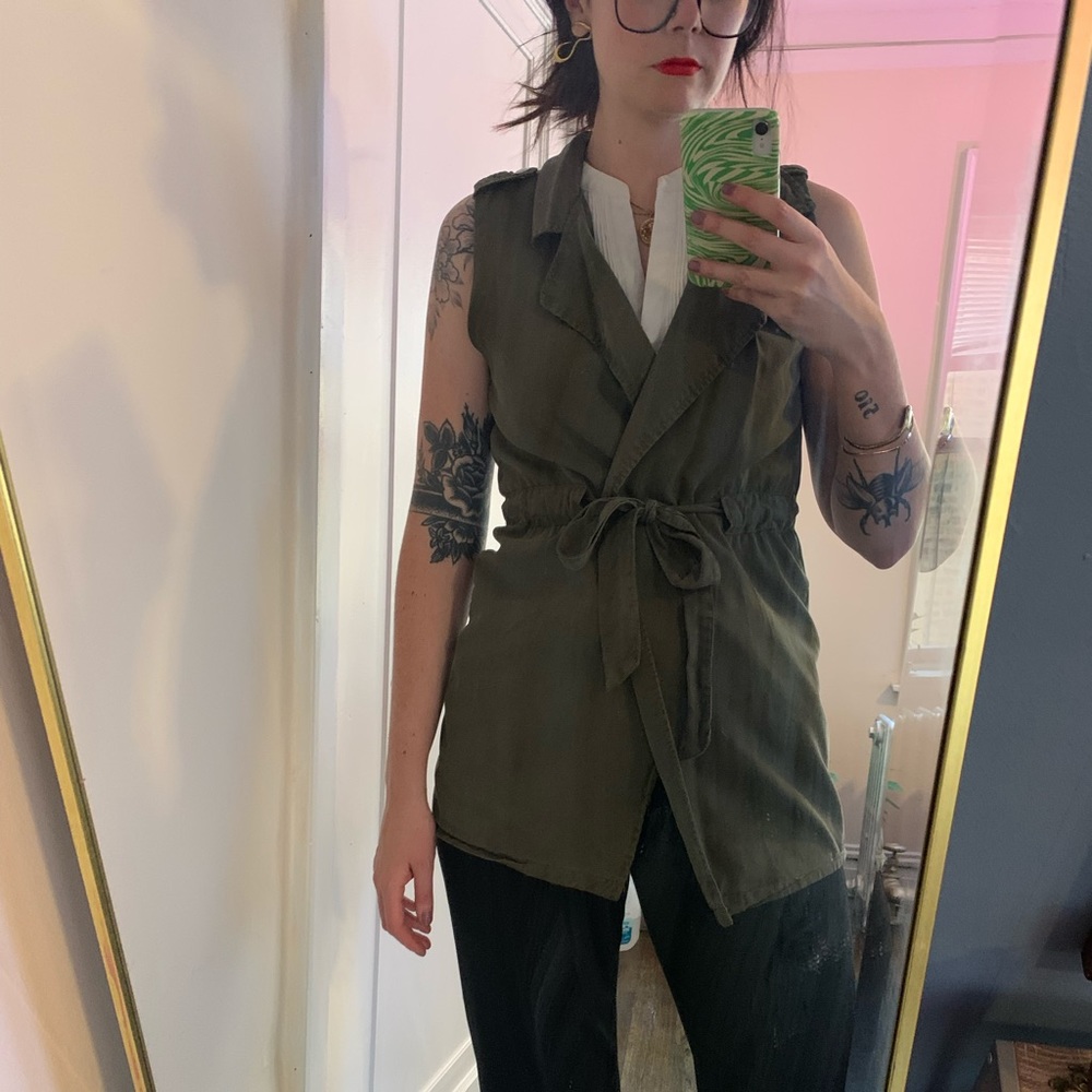 Green vest